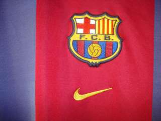   FCB Barcelona Spain LFP NIKE Soccer Centenary Jersey Football Shirt L
