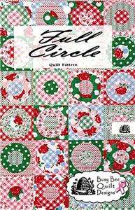 New Full Circle Quilt Pattern Quilting Sewing  