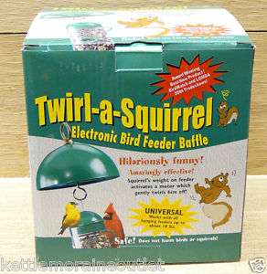 Twirl A Squirrel   Squirrel Proof Any Bird Feeder  