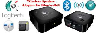 Logitech Wireless Bluetooth Speaker Adapter Receiverfor PC Smartphone 