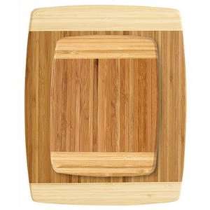  Two Tone Bamboo Cutting Board Set