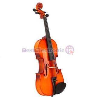 New 3/4 Natural Acoustic Violin + Case+Bow+Rosin  