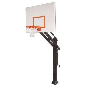   Inground Adjustable Basketball Hoop System Titan : Sports & Outdoors