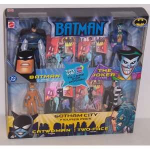   Batman Animated Gotham City Figures  4 Pack  TRU Exclusive Toys