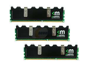 Mushkin Enhanced Blackline 6GB (3 x 2GB) 240 Pin DDR3 SDRAM DDR3 1600 