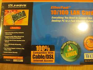  ETHERFAST 10/100 LAN CARD/ COMPATIBLE WITH CABLE AND DSL  