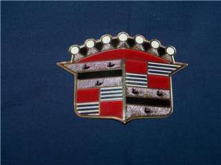 1954 1955 Cadillac Hood Crest Emblem Ornament 54 55  