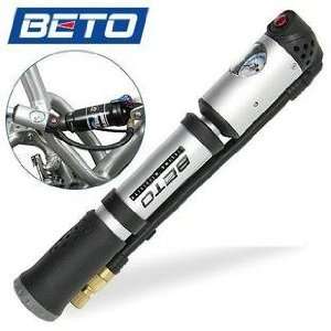 BETO   Bike Pump High Pressure 300 PSI Schrader/Presta 