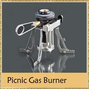 Outdoor Picnic Mini Gas Burner Portable Camping Stove  
