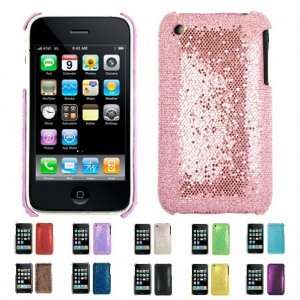  32GB DISCO BLING Slim Fit Back Case Skin Cover + Free Screen Protector