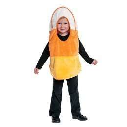 New Boy Girl Halloween Costume Candy Corn Vest 3T 4T  