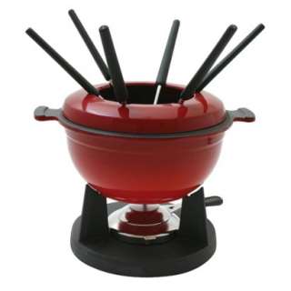 Swissmar 10 pc. Lucerne Meat Fondue Set   Red.Opens in a new window