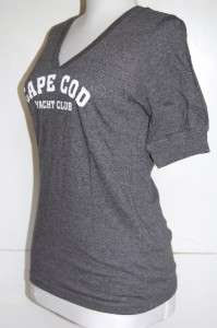nwot OLD NAVY grey CAPE COD YACHT CLUB T shirt M  