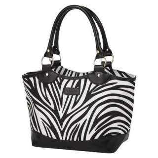 Sachi Zebra Print Insulated Lunch Tote   Multicolored product details 