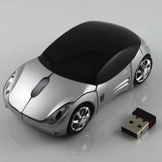 Car USB 2.4G 1600dpi 3D Optical Wireless Mouse Mice  S  