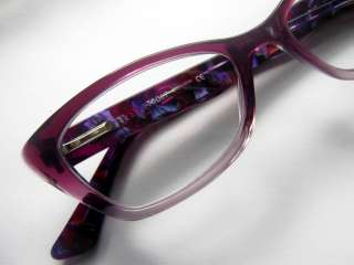SQUARE Cat Eye Reading Glasses 1.50 Purple Fade Mosaic Tortoise 