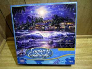 Christian Riese Lassen 750 pc puzzle Crystals & Candlelight with 