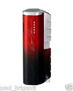 Lotus L3340S Triple Torch Red Fade Cigar Dave Lighter  