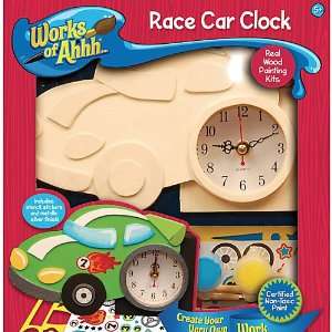  Works of Ahhh Race Car Clock Toys & Games