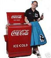 NEW Retro 30s Red Coca Cola Machine Coke Refrigerator  