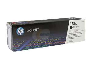   HP 128A Black LaserJet Toner Cartridge (CE320A)   Supplies   Toners