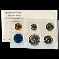 1965 Special United States Mint Uncirculated Coin Set  