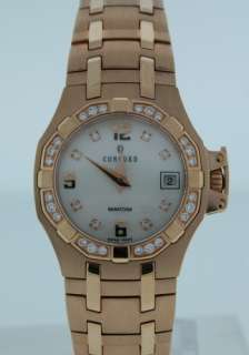 Concord Saratoga NEW 18k Pink Gold Diamond Ladies Watch  