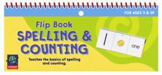 Spelling & Counting Flip Book early reading/phonics  