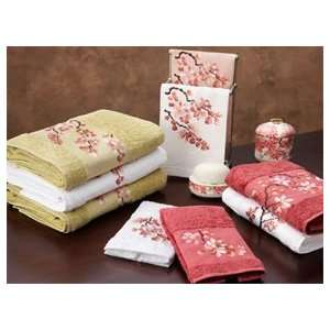   Blossom 72 x 72 Embroidered Linen Shower Curtain