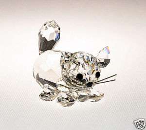 Swarovski Crystal Figurine, Kitten, NIB, 715  