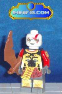 Custom LEGO minifig God of war Kratos with Armor  