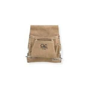  CLC I823X Nail/Tool Bag,8 Pocket,Tan Suede