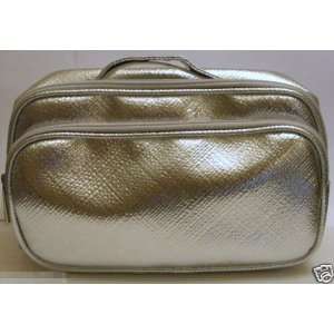  Clinique Makeup Cosmetic Bag  Silver Color Everything 