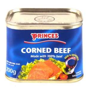 Princes Corned Beef 200g  Grocery & Gourmet Food