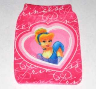 Disney Cinderella Mobile Cell Phone Sock Case Pouch NEW  