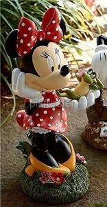 DISNEY GARDEN LAWN ORNAMENT STATUE OUTDOOR   MINNIE MOUSE NEW  