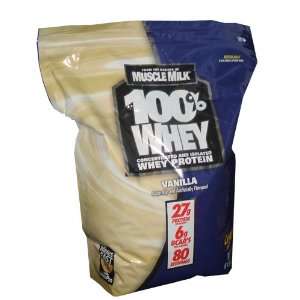  CytoSport makers of Muscle Milk 100% Whey Protein 27g 6lb 