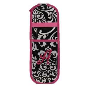   Insulated Damask Flat Iron, Hair Straightener, Curling Iron Bag Case