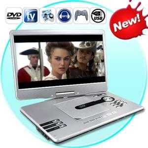 15 Widescreen Portable Multimedia DVD Player+ SECAM TV  