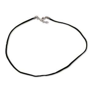  10 Black Deerskin Leather Cord Necklace Arts, Crafts 