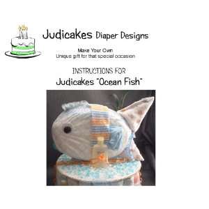   How to Make A judicakes Ocean Fish Diaper Cake Topper 
