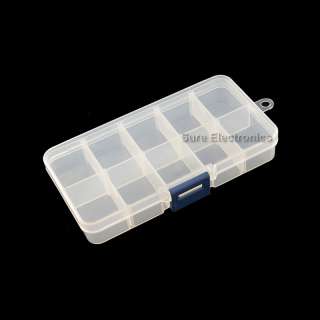 Small Plastic Individual Compartments Parts Box Storage  