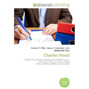  Charles Ponzi (9786133702394) Books