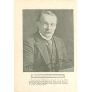   1919 Print British Leader David Lloyd George 