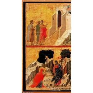 FRAMED oil paintings   Duccio di Buoninsegna   24 x 46 inches   La 