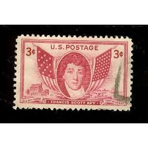  1948 Francis Scott Key 3 Cents Stamp (#962) Everything 