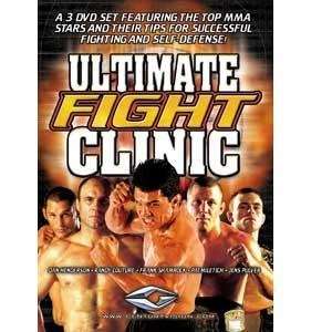  Ultimate Fight Clinic 3 Pack DVD Set