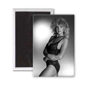  Heather Mills Glamour Model October 1986   3x2 inch Fridge 