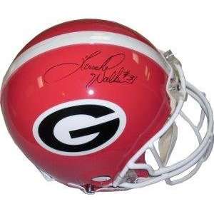 Herschel Walker Autographed Helmet   Authentic   Autographed NFL 