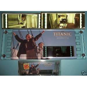 James Cameron Titanic   Two Film Cels Leonardo DiCaprio